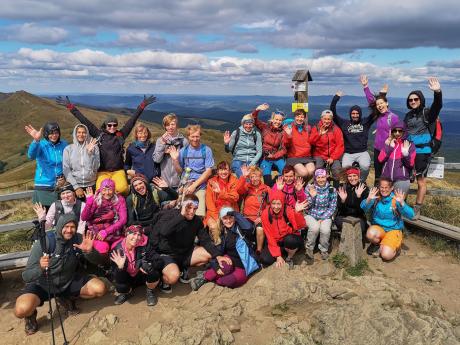 Během turistiky v pohoří Bieszczady uvidíte krásy několika polonin